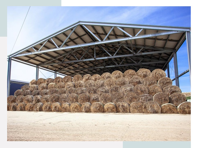 Строительство сенохранилищ в Рузаевка от 622 руб.