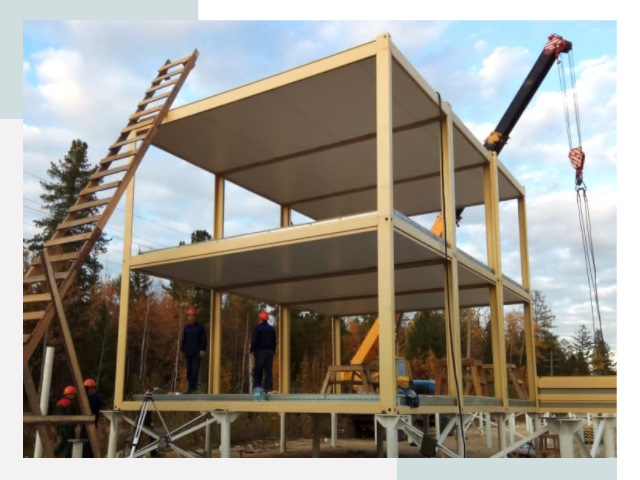 Строительство модульных здания Рузаевка