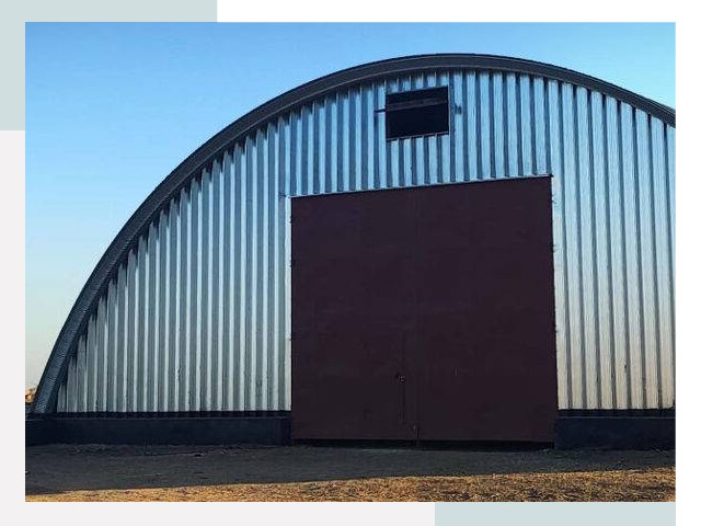 Бескаркасные ангары в Рузаевке
