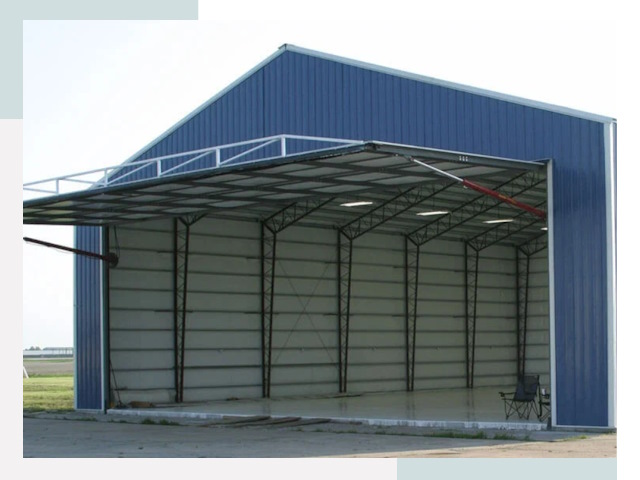 Прямо стенные ангары в Рузаевке