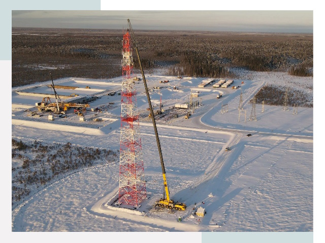 Мачты связи в Рузаевке