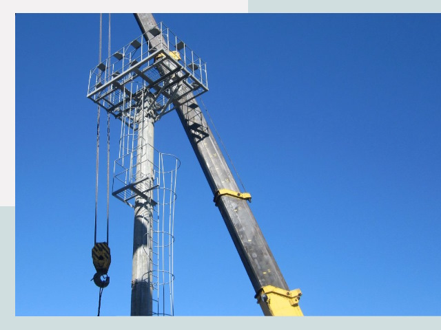 Монтаж осветительных мачт в Рузаевка от 622 руб.