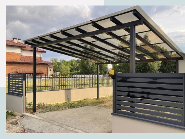 Металлические навесы в Рузаевка от 622 руб. за м²