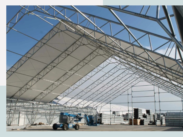 Каркасно-тентовые сооружения от СтальСтрой-Рзв по цене 622 руб.