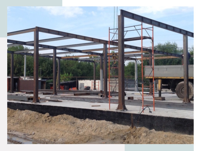 Фундамент для ангаров в Рузаевке