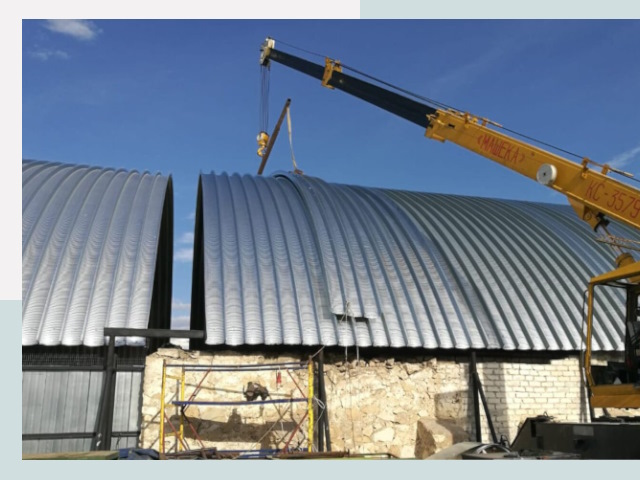 Реконструкция ангаров в Рузаевке от 622 руб.