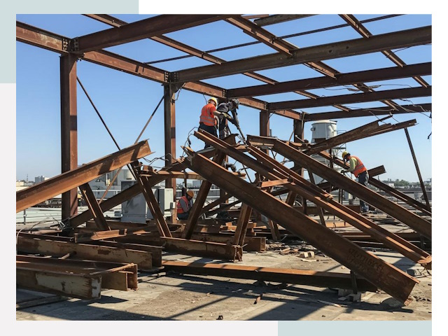 Демонтаж металлоконструкций в Рузаевке от 622 руб.