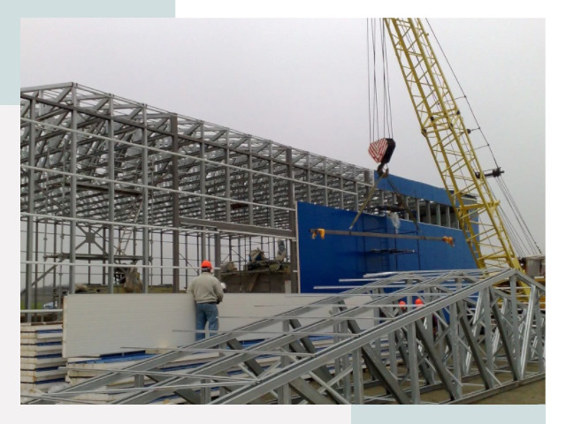 Монтаж ангаров в Рузаевке