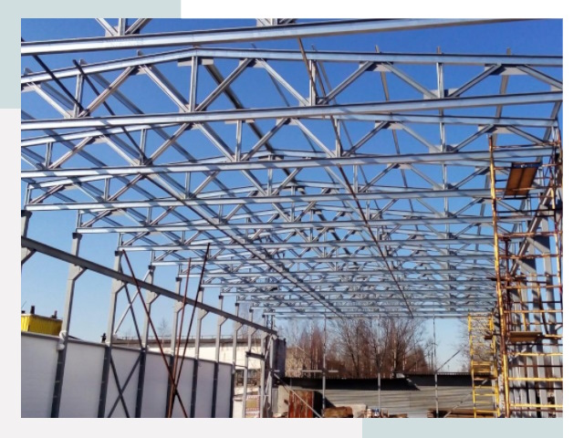 Металлокаркасы для складов в Рузаевке